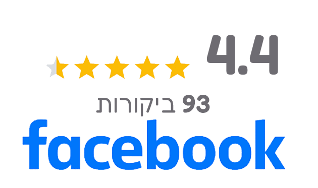 דירוג ביקרות דירוג 4.4 מתוך 5 על סמך 93 ביקורות בפייסבוק